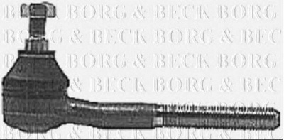 BORG & BECK btr4237 -  Наконечник поперечной рулевой тяги